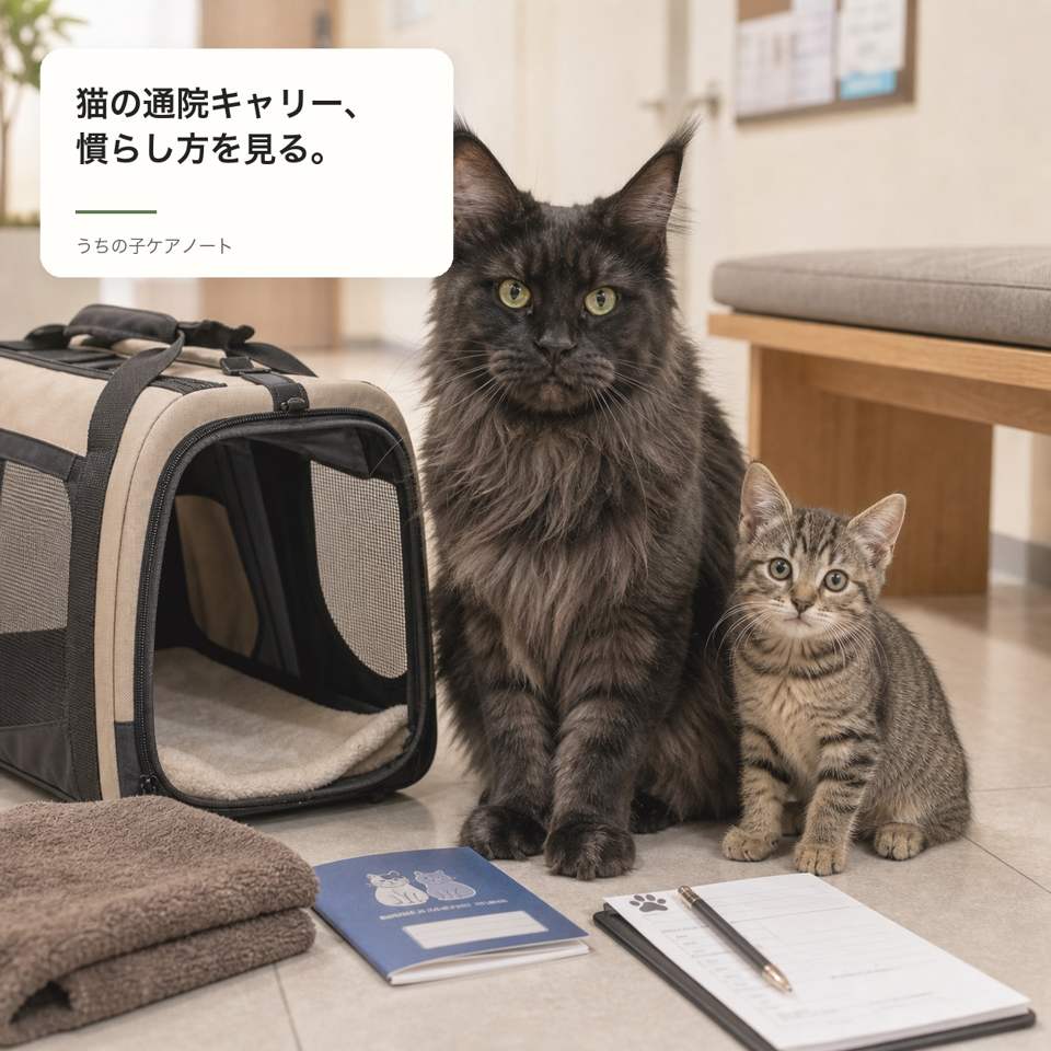 キャリーを確認するイメージ