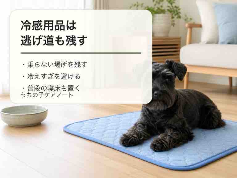 冷感用品の保存用画像