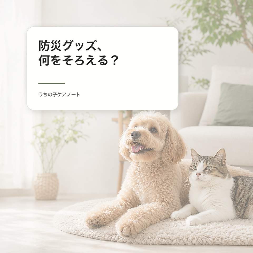 トイレ・消臭用品の確認イメージ