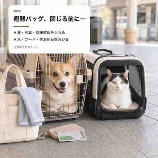 避難バッグ最終確認の保存用画像