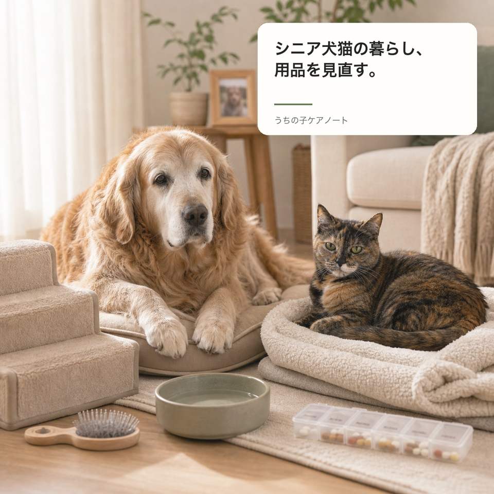 トイレ・シニア用品の確認イメージ