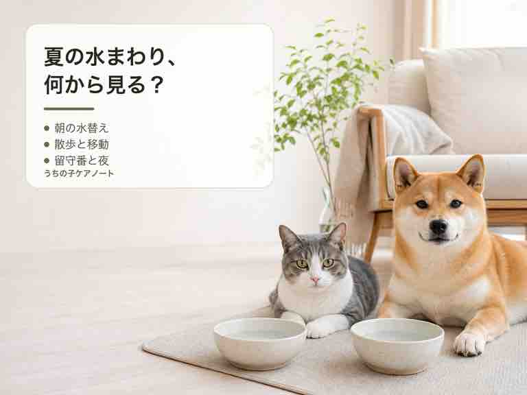 夏の水まわりの保存用画像
