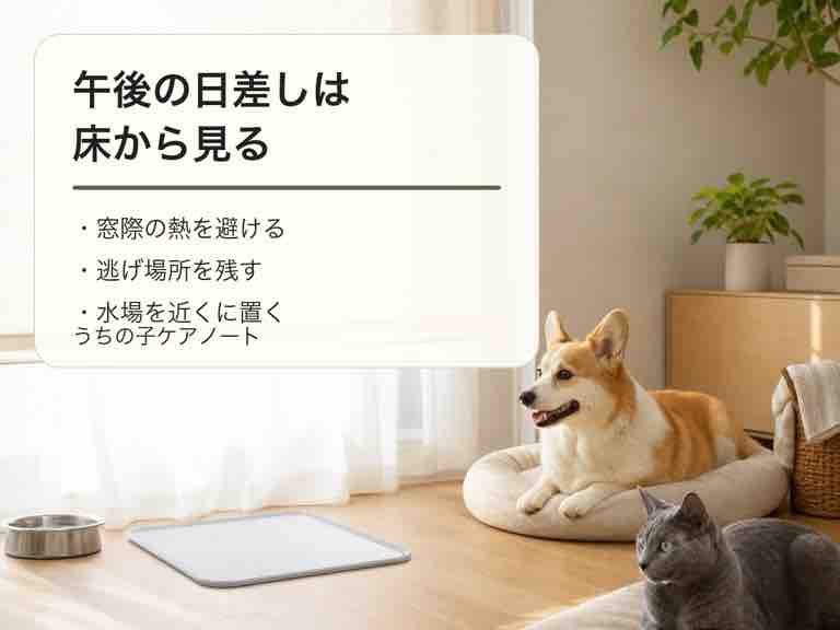 午後の床の保存用画像