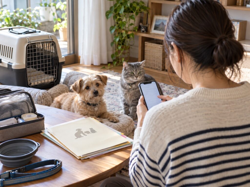 災害前に動物病院の連絡先を確認|休診・夜間・移動先の備え